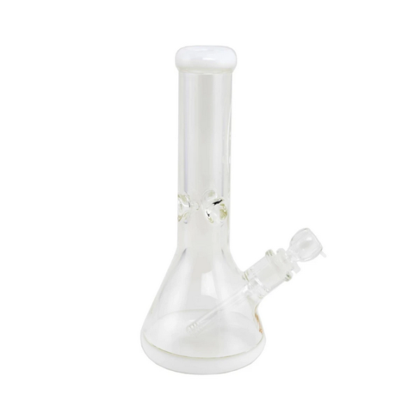 Bong Atomic Glasbong weiß 9mm dickes Glas | 33cm
